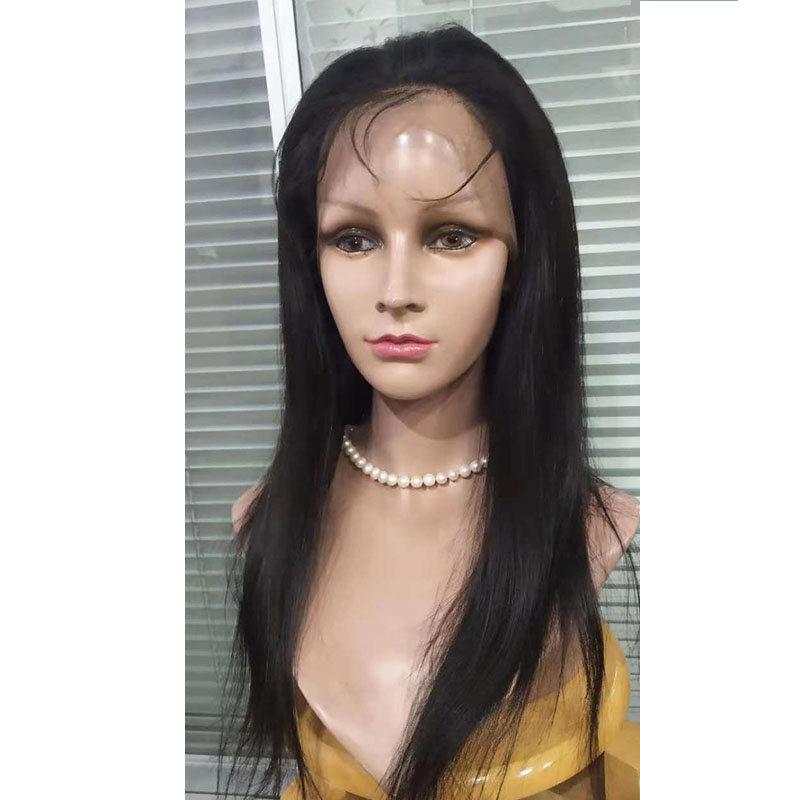 Wig 130% density  full lace wig human hair   with baby hair pre plucked YL305